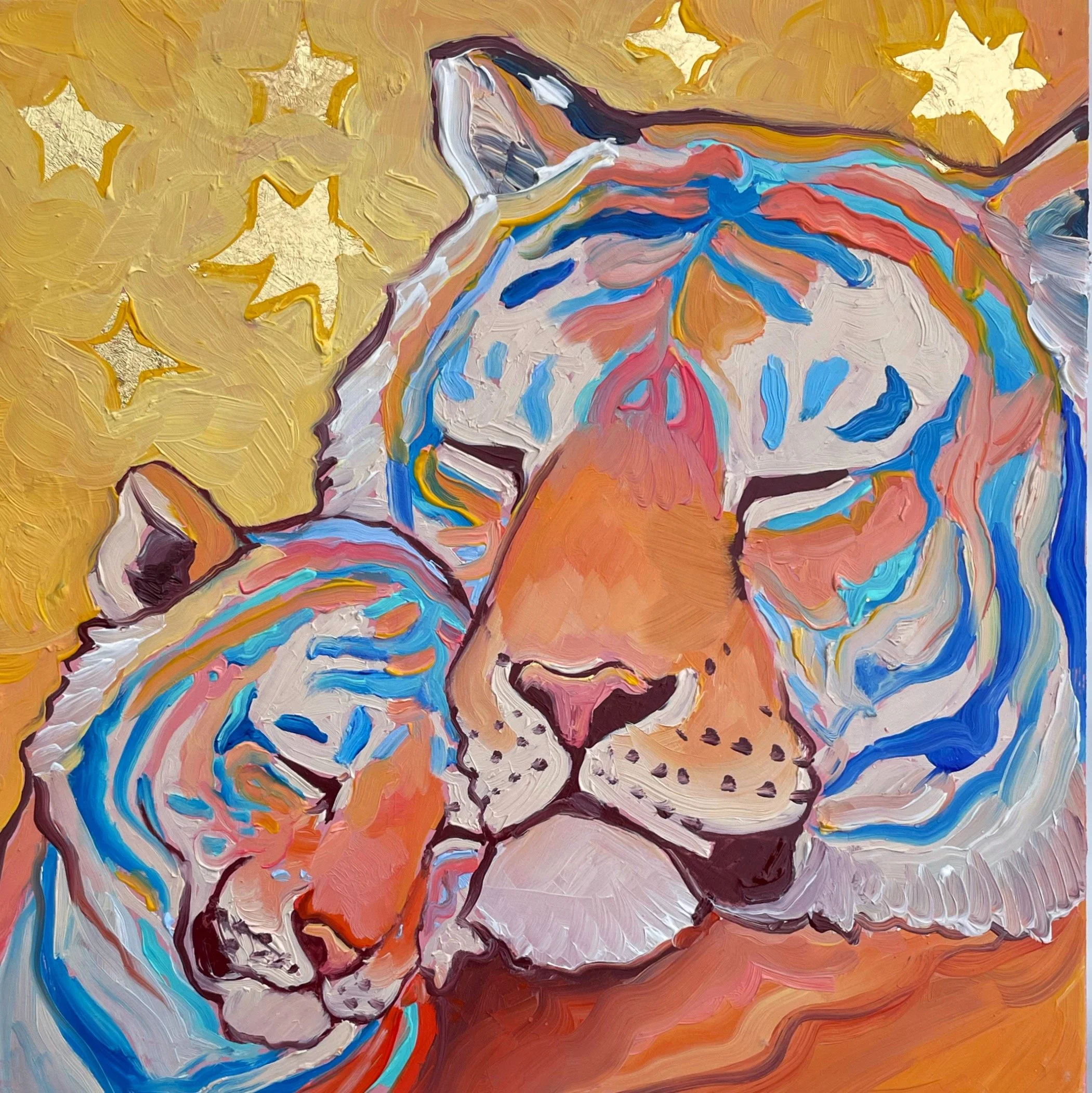 Tiny Wildlife Original Oil Paintings — KATE FITZPATRICK ART